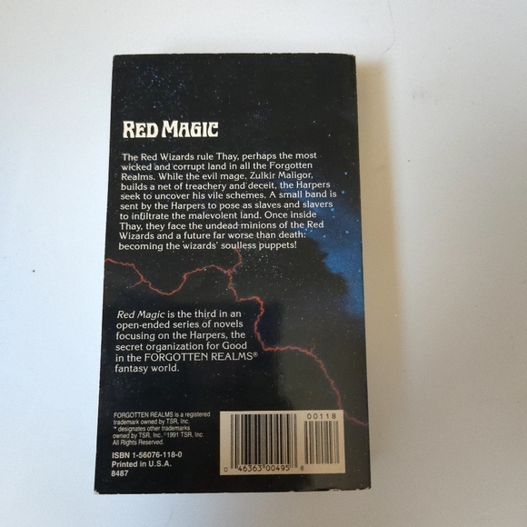 Red Magic by Jean Rabe Paperback Book - Picture 3 of 8